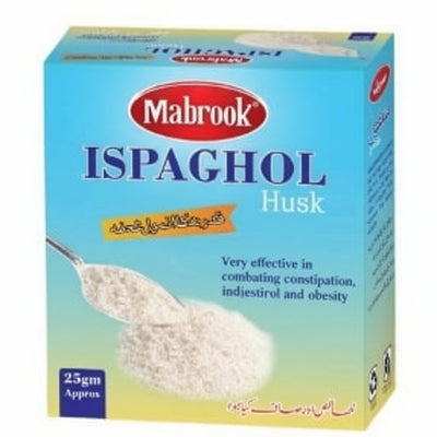 Mabrook - ISPAGHOL HUSK - 25gm Box - 24 Boxes (1 Ctn)
