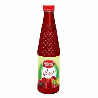 Mabrook - SHARBATE SHEREEN ( RED SYRUP ) - 800ml / 12 Pcs Per Carton