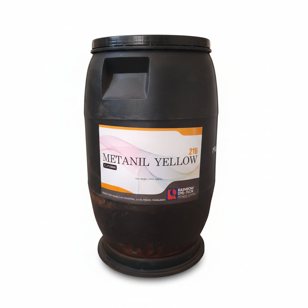 METANIL YELLOW 216 ( C.I. # 13065 ) INDISTRIAL DYE CHEMICAL - NW 25kg Drum Approx.