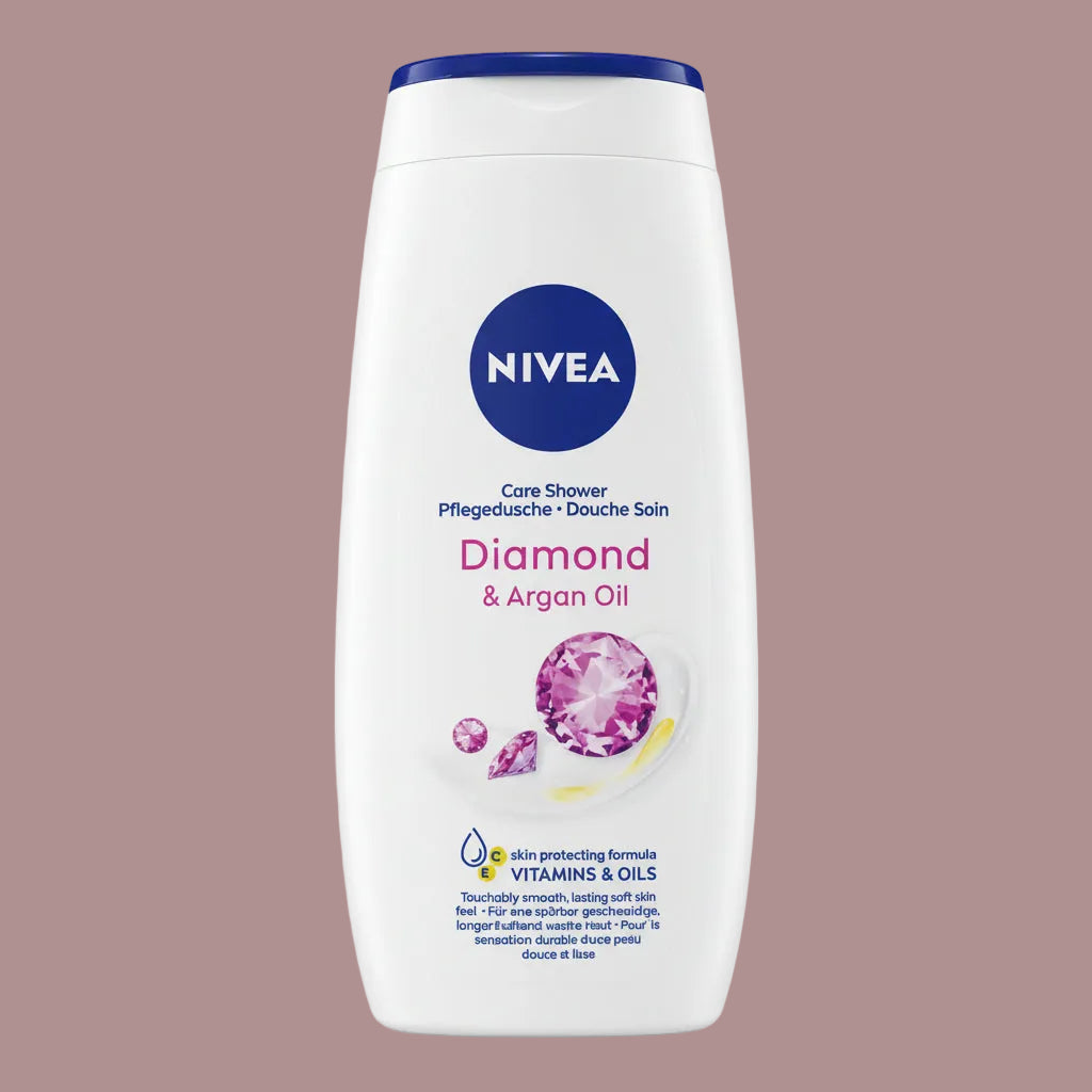 NIVEA - Diamond & Argan Oil - Care Shower Cream - 250ml