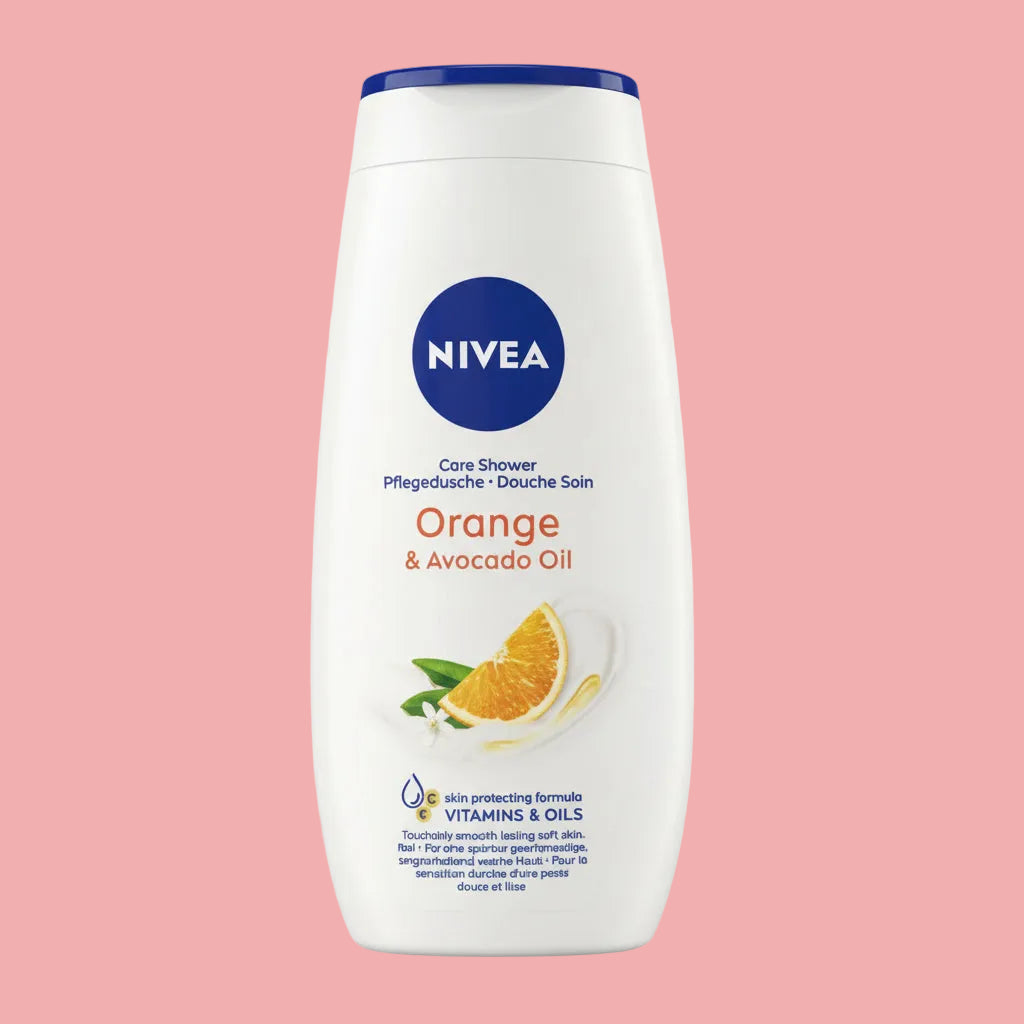 NIVEA - Orange & Avocado Oil - Care Shower Cream - 250ml