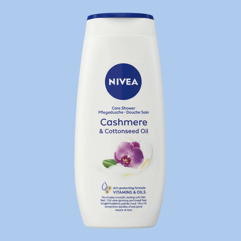 NIVEA - Cashmere & Cottonseed Oil - Care Shower Cream - 250ml
