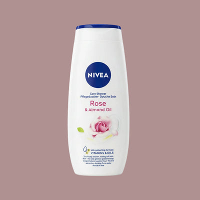 NIVEA - Rose & Almond Oil - Care Shower Cream - 250ml
