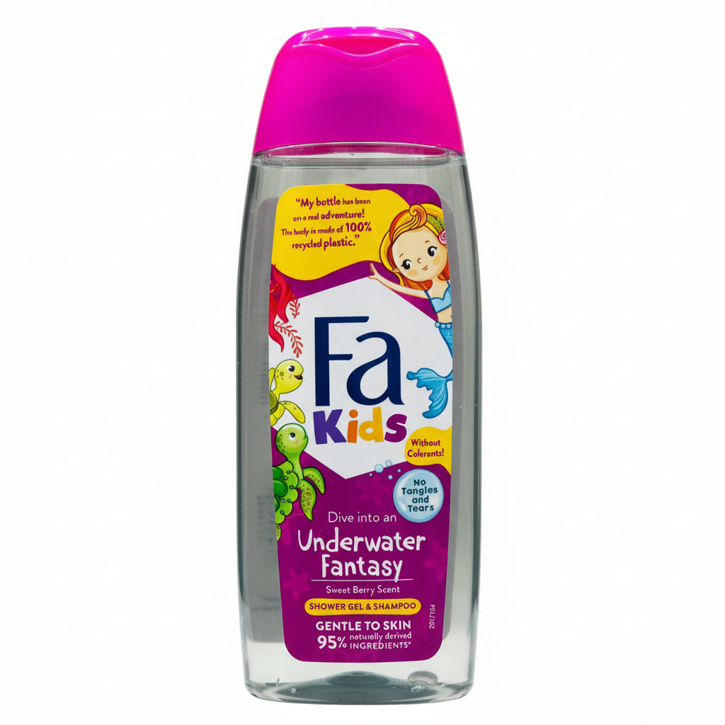 Fa - KIDS - Shower Gel & Shampoo - Underwater Fantasy - 250ml