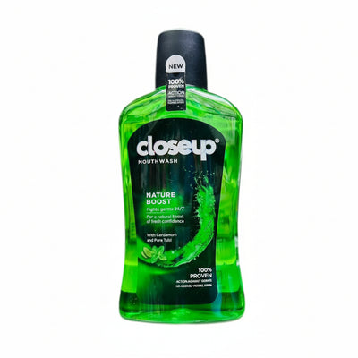 Closeup - MOUTH WASH - NATURE BOOST - 500ml