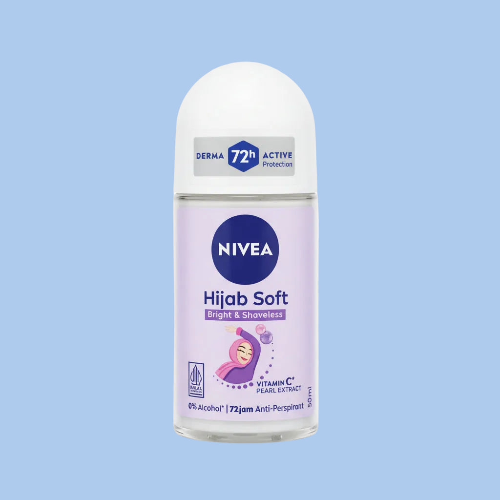 NIVEA - HIJAB SOFT - Bright & Shaveless - Anti-Perspirant - 50ml