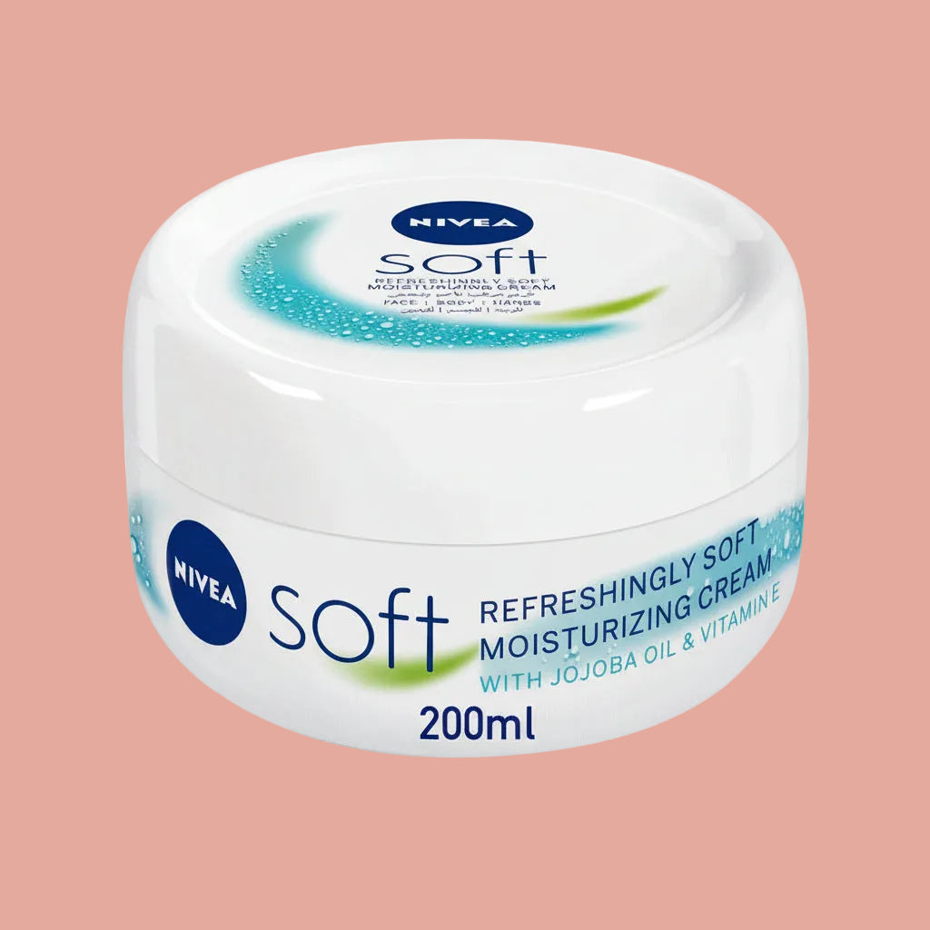 NIVEA - SOFT - Moisturizing Cream Jar - 200ml