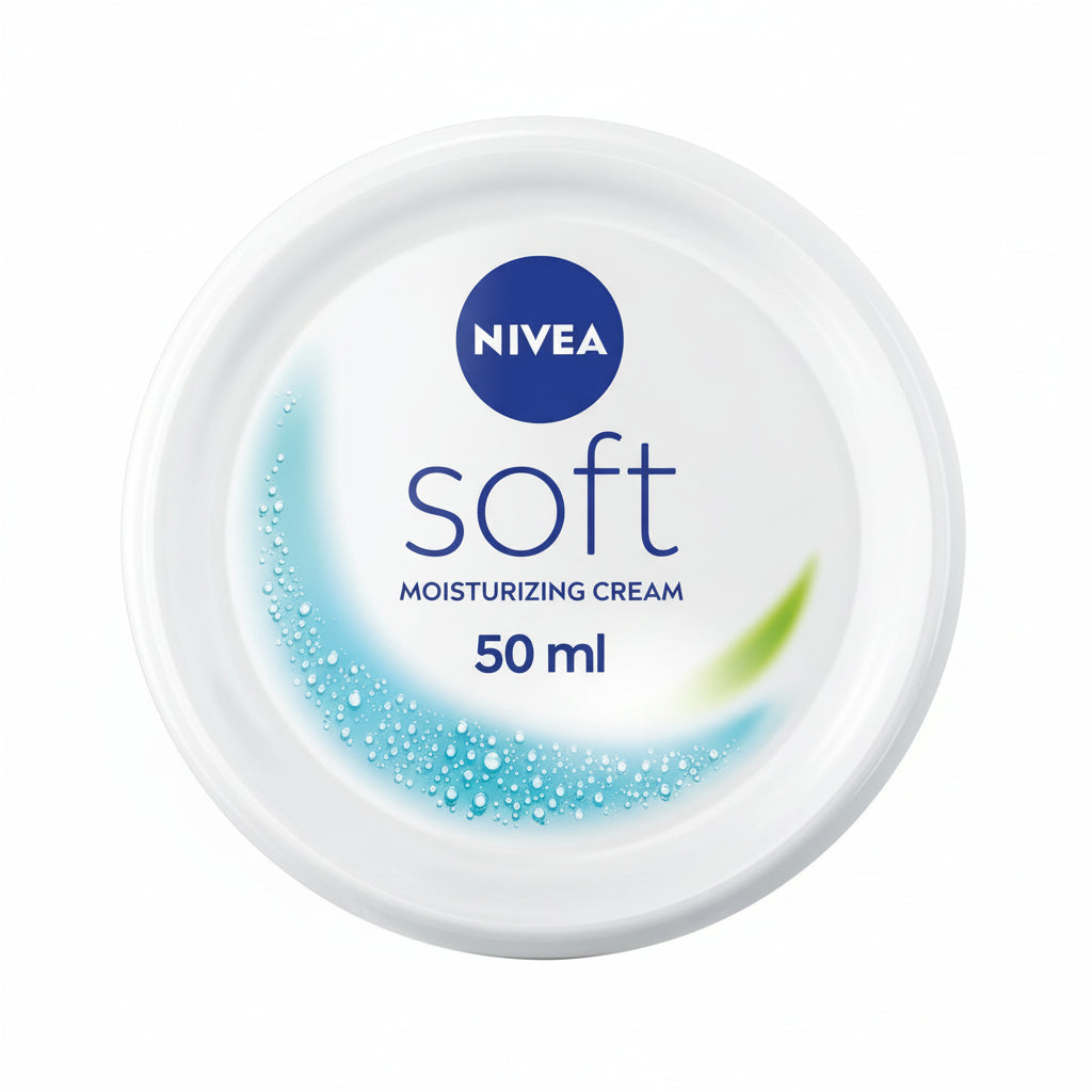 NIVEA - SOFT - Moisturizing Cream Jar - 50ml