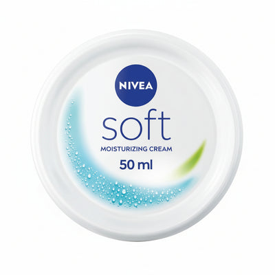 NIVEA - SOFT - Moisturizing Cream Jar - 50ml
