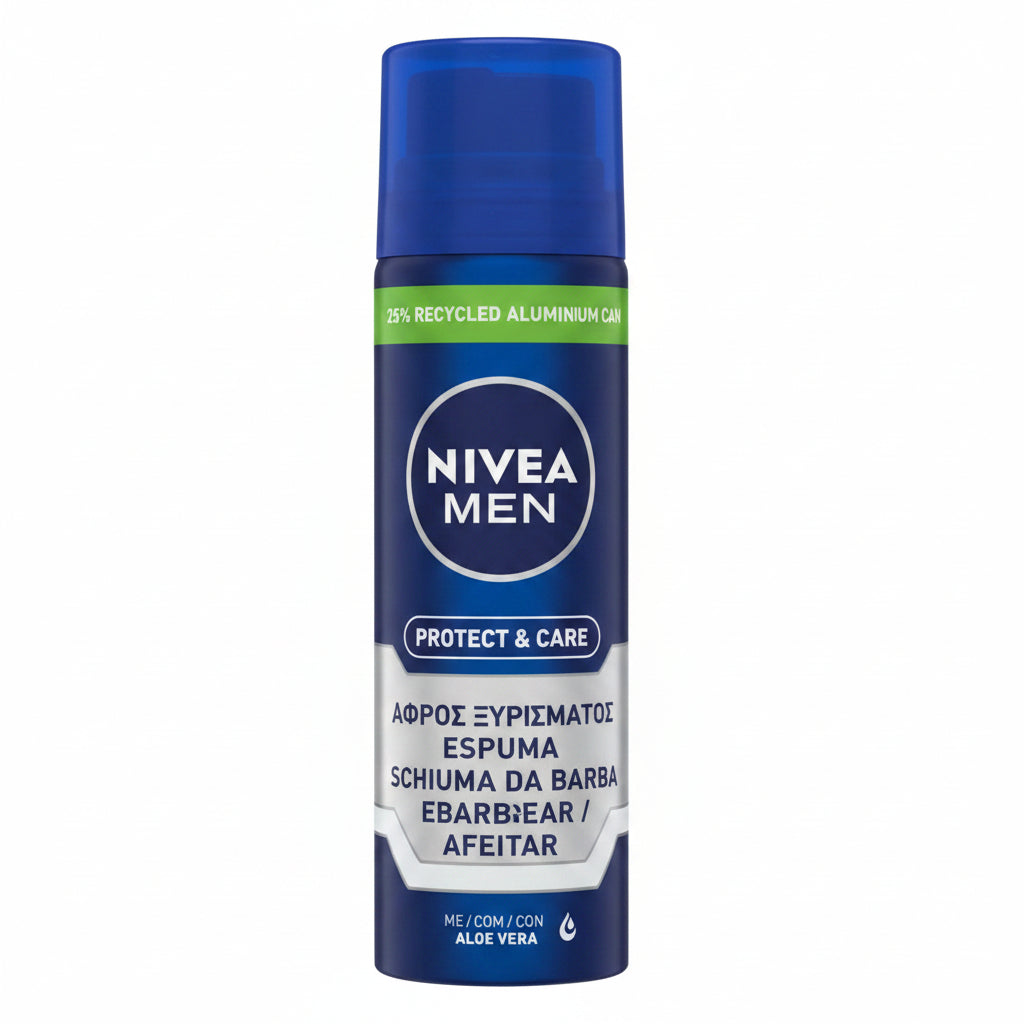 NIVEA MEN - PROTECT & CARE - SHAVING FOAM - 200ml