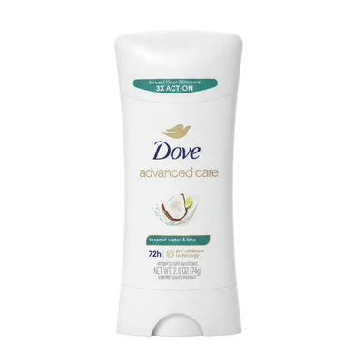 Dove - advanced care - DEODORANT STICK - COCONUT WATER & LIME - 74g