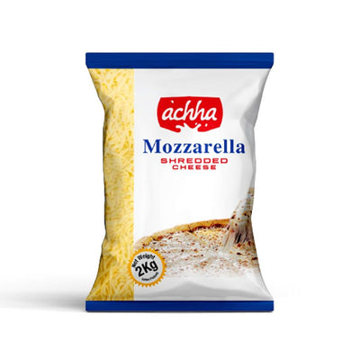 ACHHA - Achha Mozzarella Shredded - 2 Kg | Jodiabaazar.com