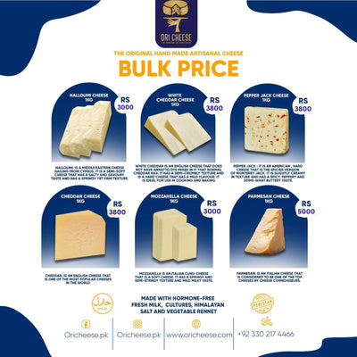 Ori Cheese- Parmesan- 150 Grams - Vacuum packed bag