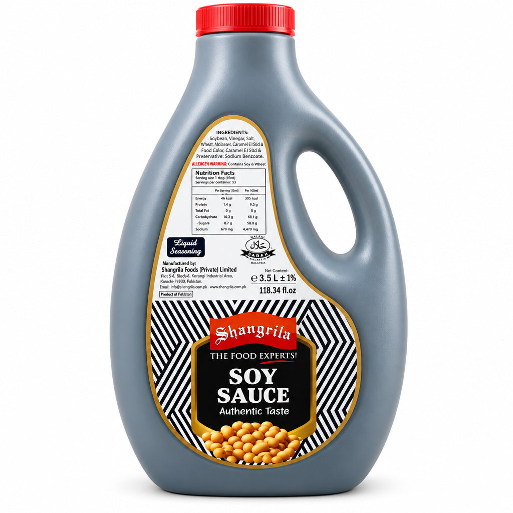 Shangrila Brand - Soya Sauce - 3500ml (3.5L)