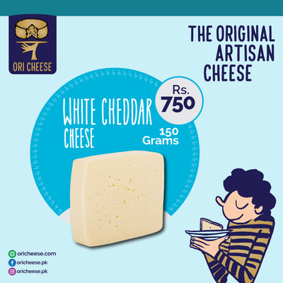 Ori Cheese- Cheddar- 150 Grams - Vacuum packed bag