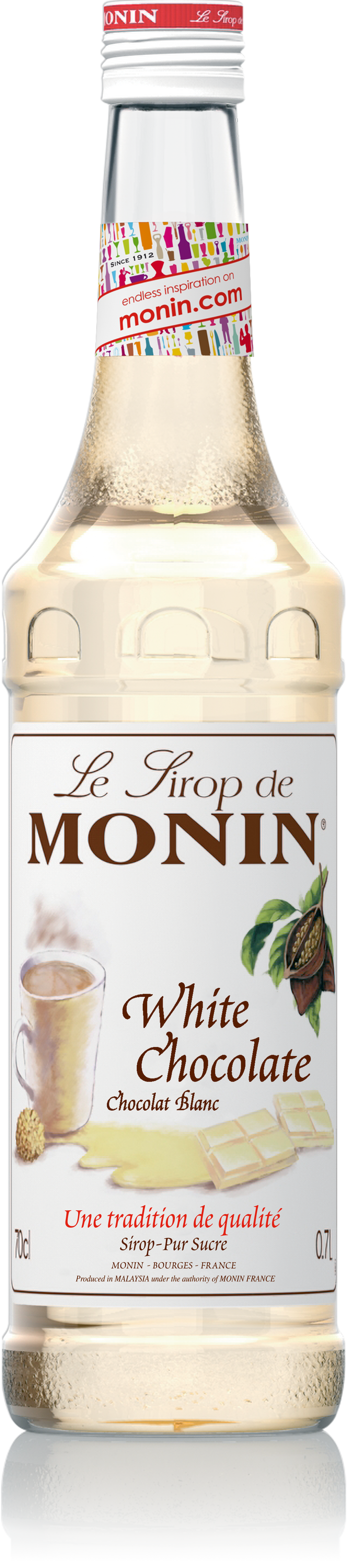 Monin - White Chocolate - Le Sirop De Monin - 700ml