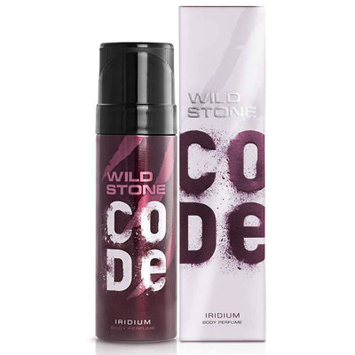 Wild Stone - Code - Iridium - Perfume Body Spray - For Men - 120 ml