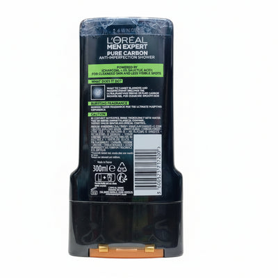 L'ORÉAL - MEN EXPERT - PURE CARBON - Anti-Imperfection Shower Gel - 300ml