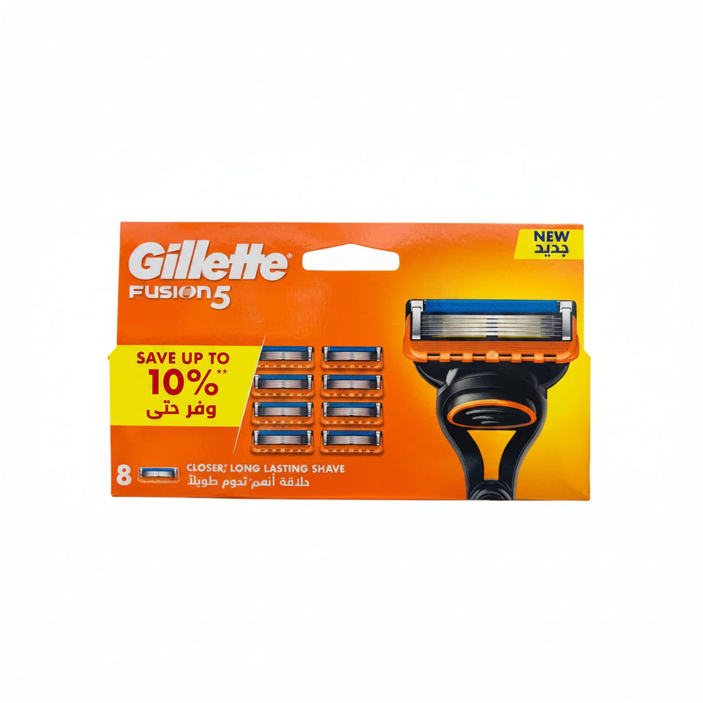 GILLETTE - FUSION 5 - Shaving Razor - 8 Cartridges