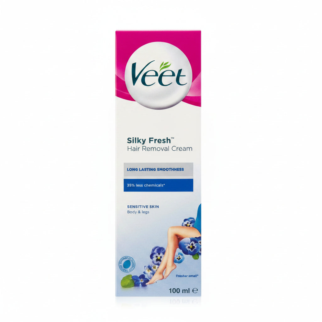 Veet - SILKY FRESH - Hair Removal Cream - Sensitive Skin - 100ml