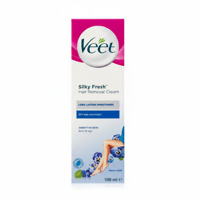 Veet - SILKY FRESH - Hair Removal Cream - Sensitive Skin - 100ml