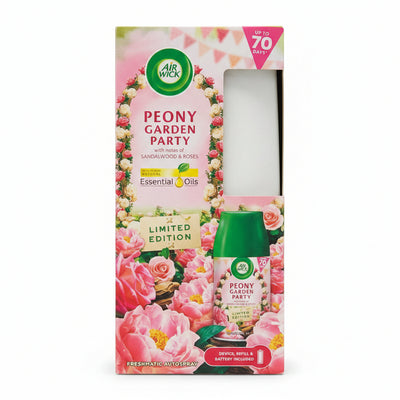 AIR WICK - PEONY GARDEN PARTY - Room Air Freshener - Auto Spray - 204ml