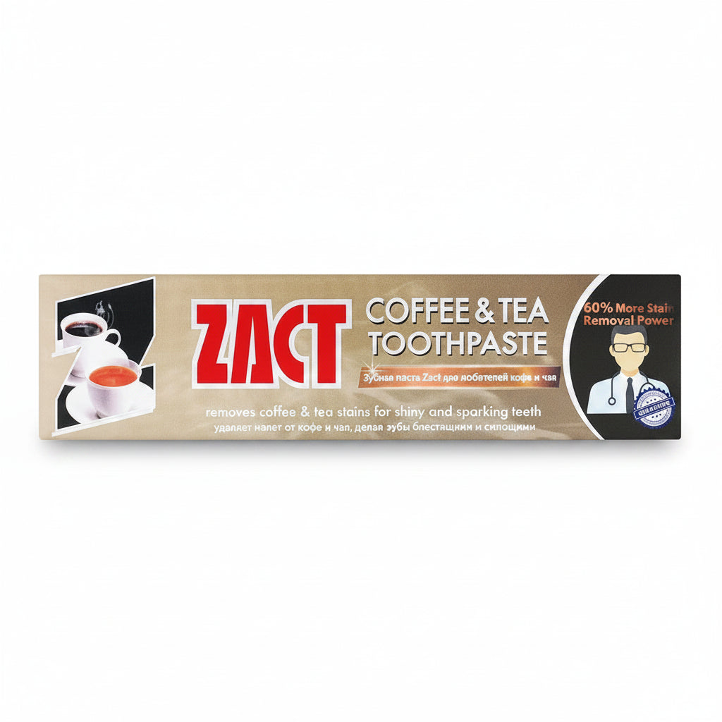 ZACT - COFFEE & TEA TOOTHPASTE - 100ml