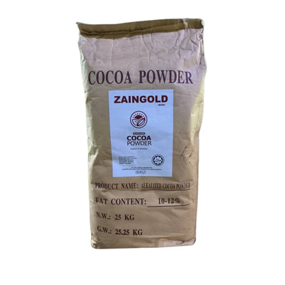 Zain Gold - Alkalized Cocoa Powder - Dark Brown - 25 KG