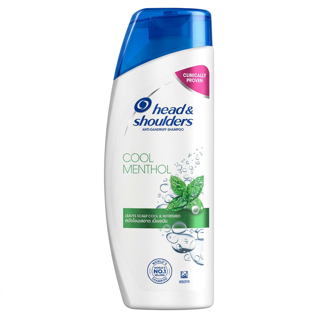 head & shoulders - SHAMPOO - ANTI-DANDRUFF - COOL MENTHOL - 170ml