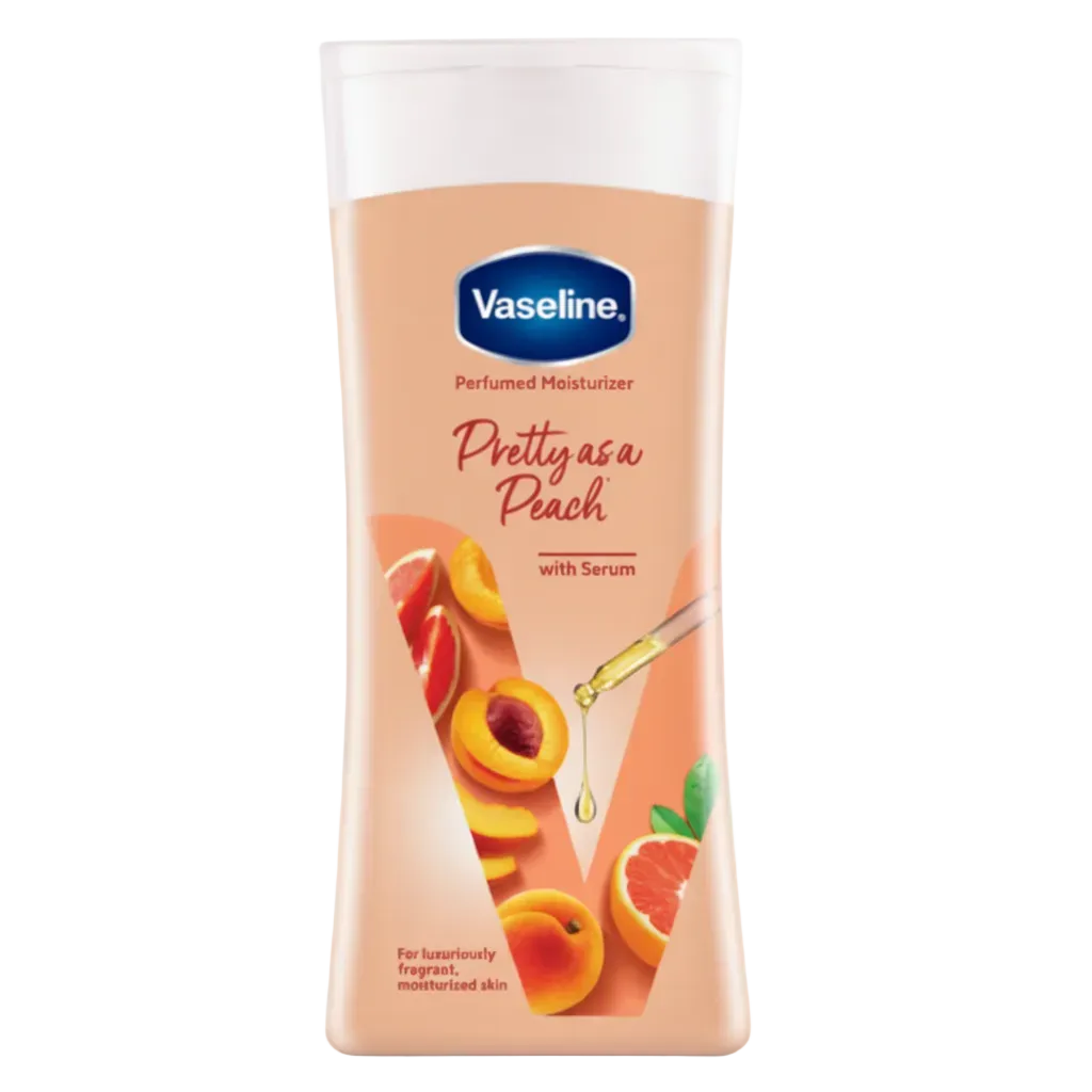 Vaseline - PRETTY AS A PEACH with Serum - Perfumed Moisturizer - Imported - 100ml