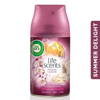 Airwick - Freshmatic - Automatic Refill - Life Scents - Summer Delight - Air Freshener - Room Spray - 250ml
