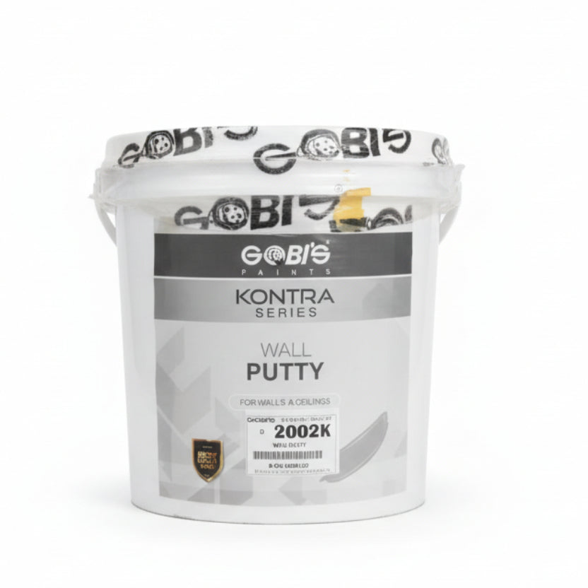 Gobi’s Paint - Kontra Series - Wall Putty (Lappi) - 20 KG (Drum Pack) - For Walls & Ceilings