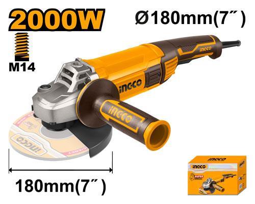 INGCO -  Angle grinder 2000w AG200018