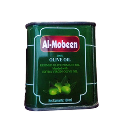 Al Mobeen - Pomace Oil Blended With Extra Virgin Olive Oil - 100 ML - 6 Pcs