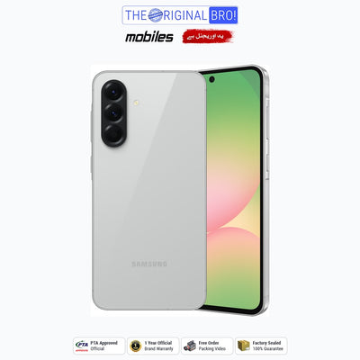 Samsung Galaxy A56 5G | 12GB - 256GB | PTA Approved | 1 Year Official Warranty | Factory Sealed | The Original Bro Mobiles