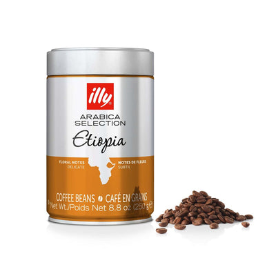 Illy - Whole Coffee Beans - Arabica Selection - Etiopia Coffee - 250 gm