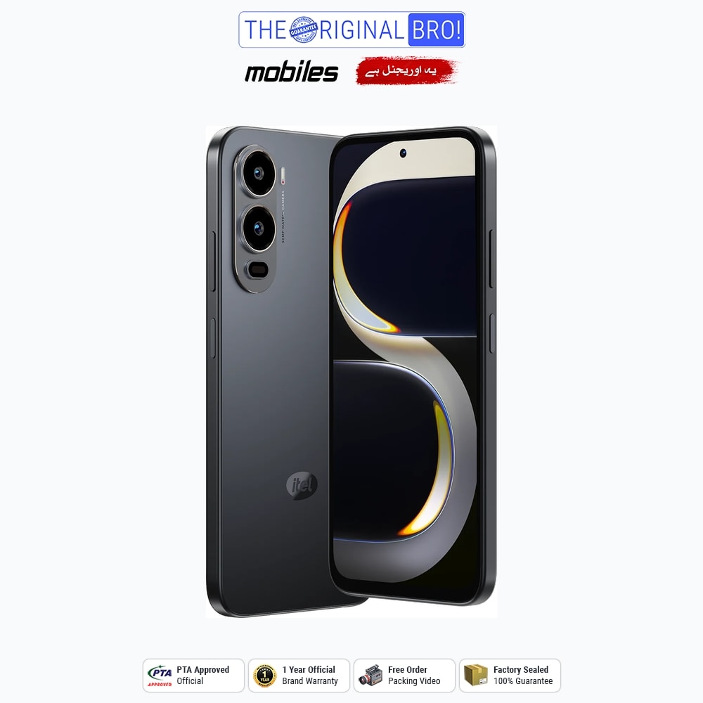 Itel City 200 | 4GB - 128GB | PTA Approved | 1 Year Official Warranty | Factory Sealed | The Original Bro Mobiles