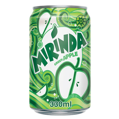 Mirinda - Apple - 330 ML - 24 Cans (1 Full Pack) - Imported