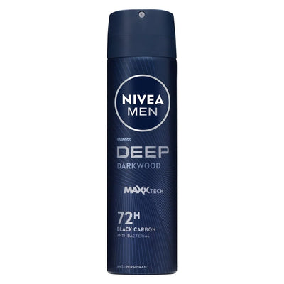 NIVEA MEN - DEEP - DARKWOOD - Deodorant Spray - 150ml