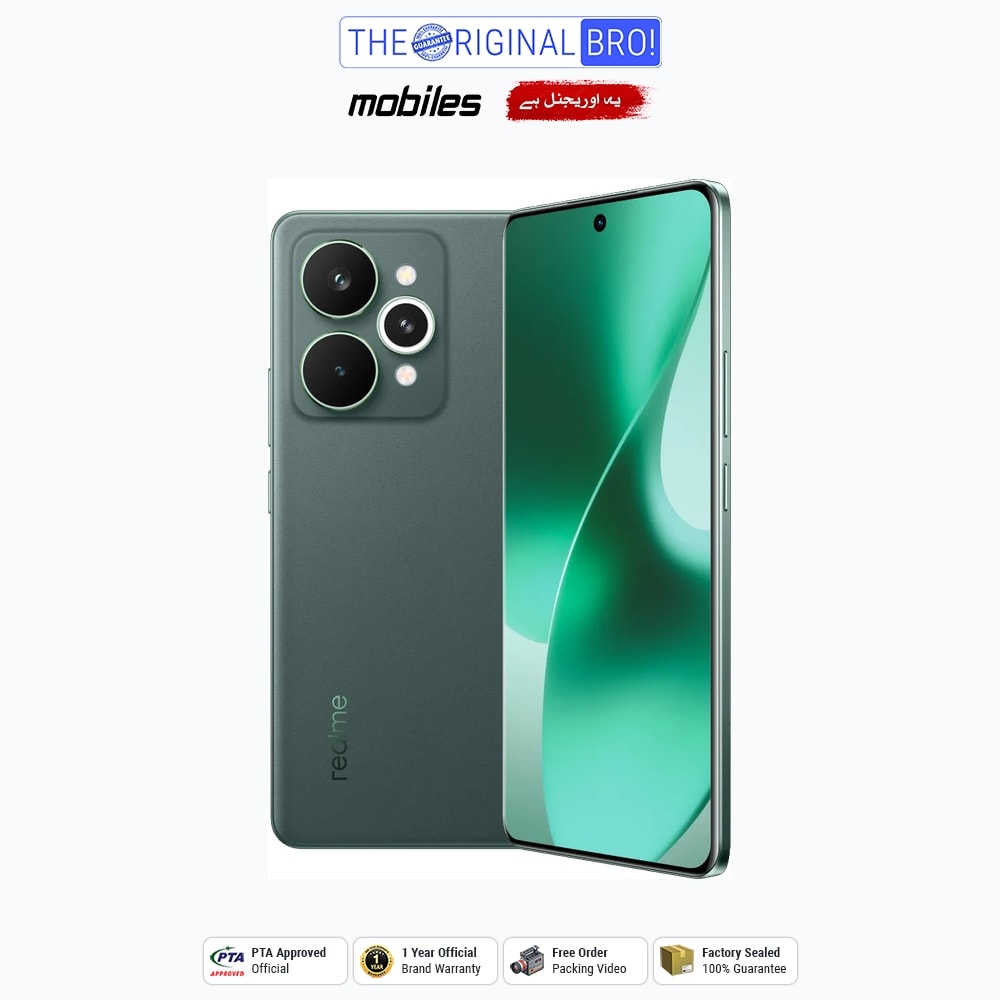 Realme 15 Pro 5G | 12GB - 512GB | PTA Approved | 1 Year Official Warranty | Factory Sealed | The Original Bro Mobiles