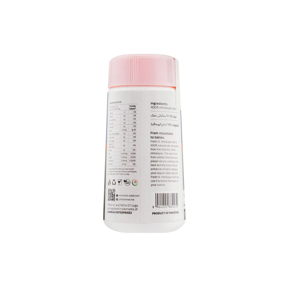 Fresh St - Himalayan Pink Salt X-Fine - Spices - Extra Fine - 125g - Powdered Pink Salt