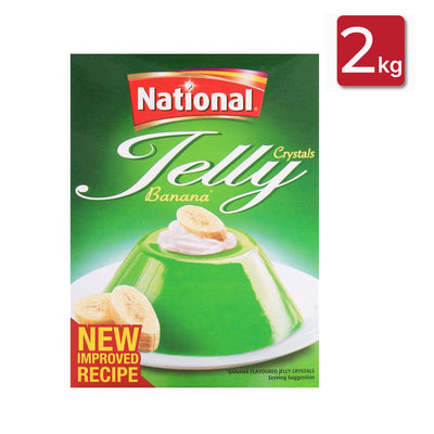 National Foods - Crystal Banana Jelly - 2Kg