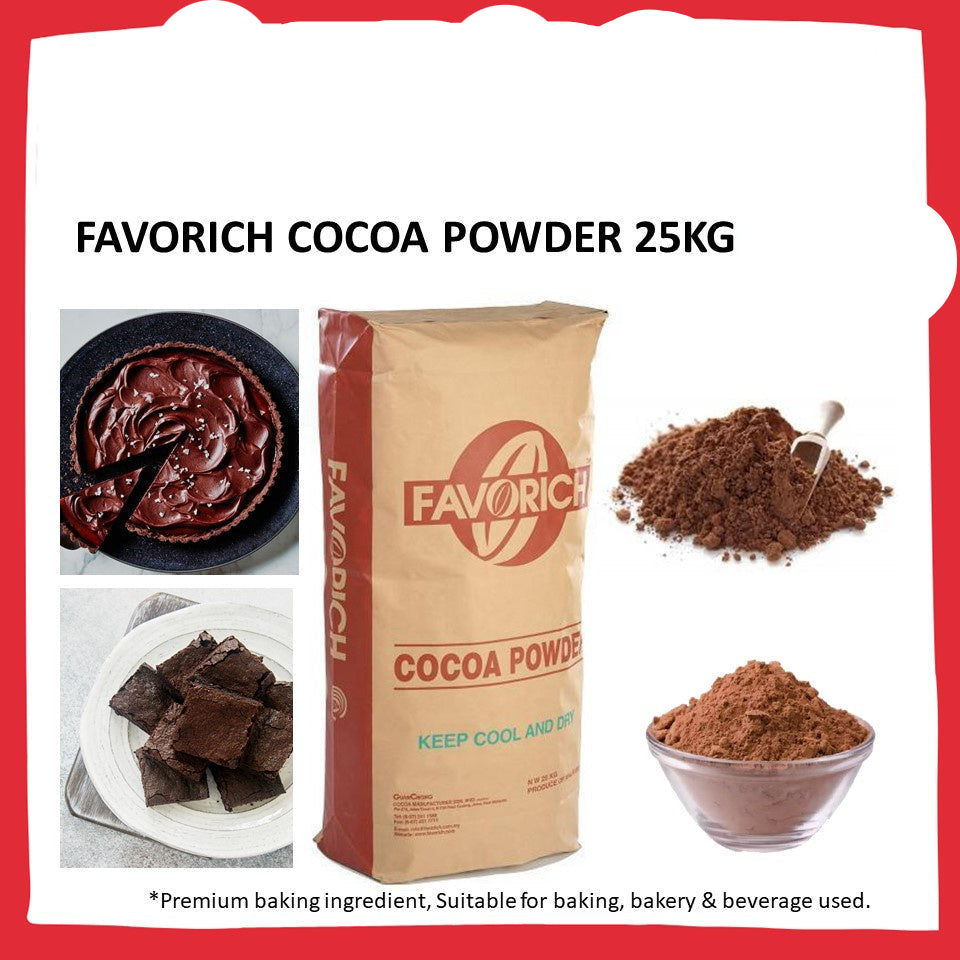 Favorich - Cocoa Powder - GP-390-11 - 25 KG - Malaysia