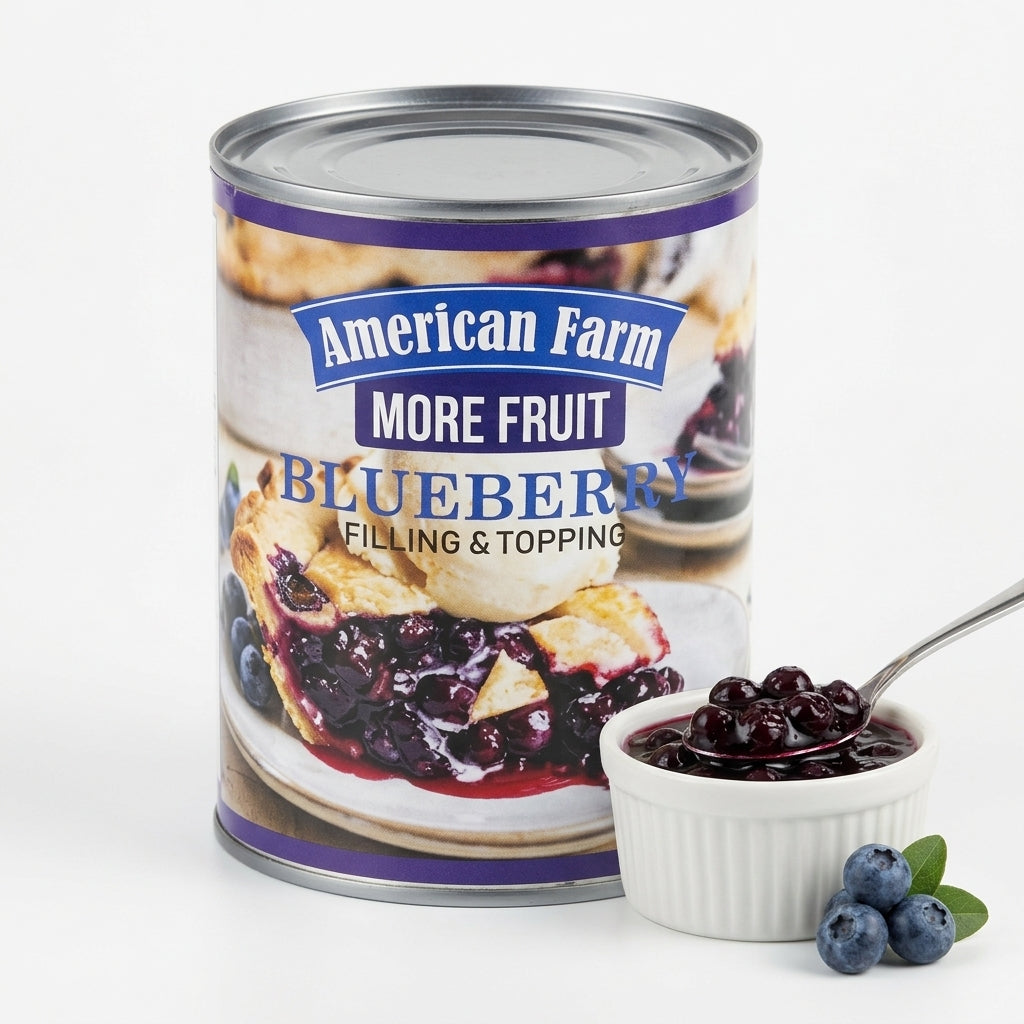 American Farm - Pie Filling & Topping - 454G - Blueberry - Pie & Pastry Fillings