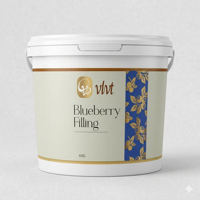 Voglia - Vlvt - Blueberry Fruit Filling (Chunky) 4KG