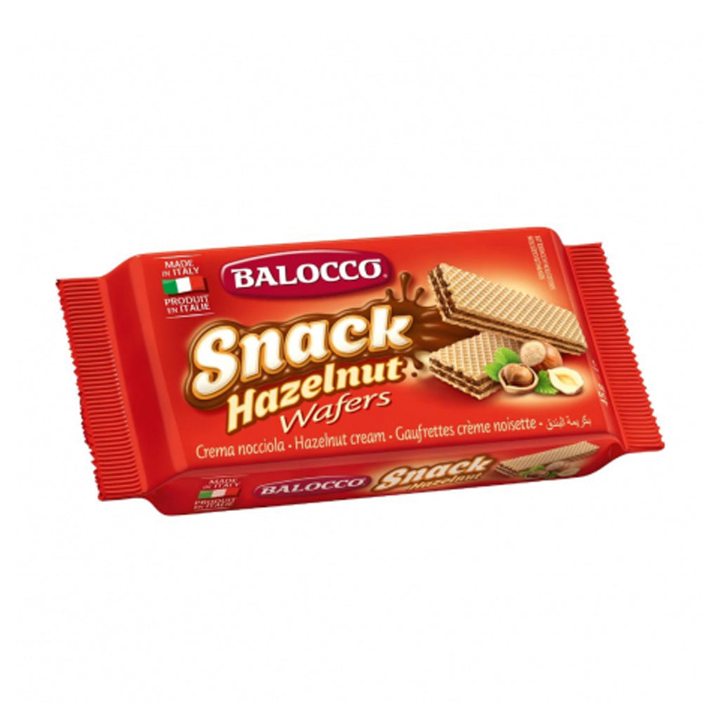 Balocco - Wafers - Nocciola (Hazelnut) - 45g - 120-Pack Carton