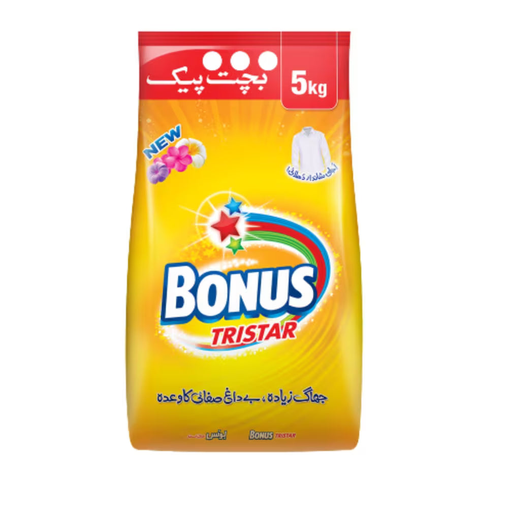 Bonus - Tristar- Washing Powder - Laundry Detergent - 5000g (5 KG)