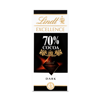 Lindt Excellence Dark 70% - Dark Bar 100g