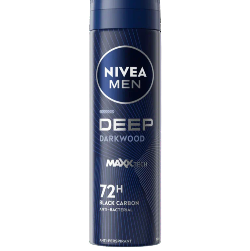 NIVEA MEN - DEEP DARK WOOD - DEODORANT SPRAY - 150 ml