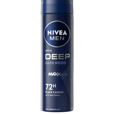 NIVEA MEN - DEEP DARK WOOD - DEODORANT SPRAY - 150 ml
